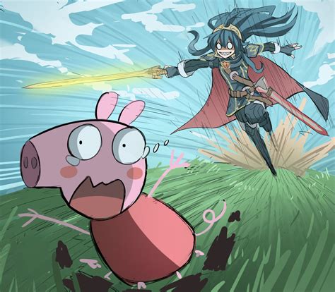 who is the villain of peppa pig|Lucina .